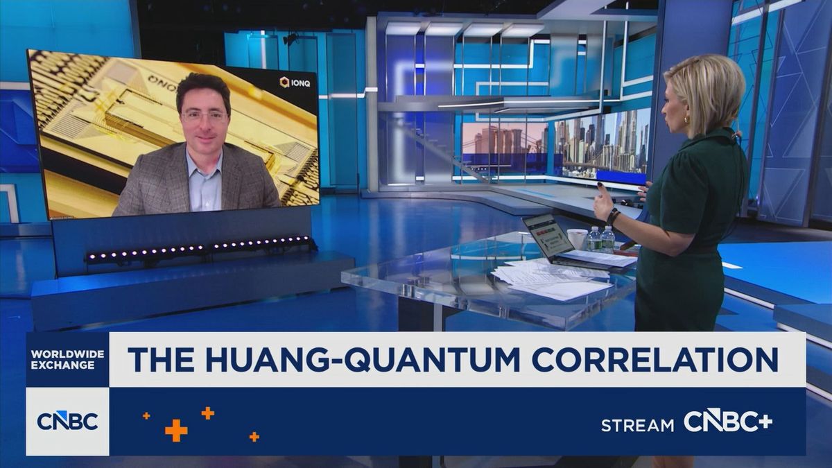 Quantum stocks on pace for a massive week after Nvidia debuts AI models to boost the tech 1 De Masi: Quantum systems will be far more energy efficient than classical AI