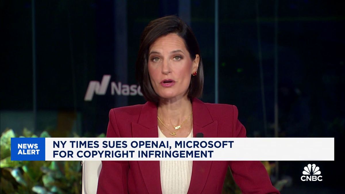 New York Times sues Microsoft, ChatGPT maker OpenAI over copyright infringement 1 New York Times sues OpenAI, Microsoft for copyright infringement