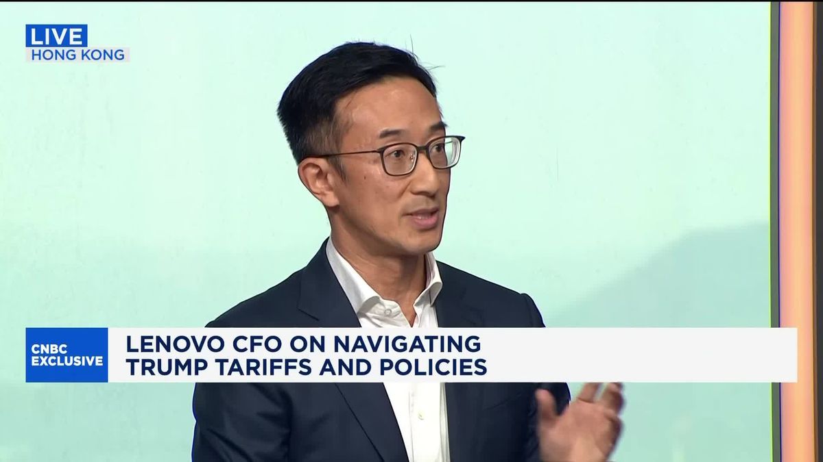 PC shipments increased in first quarter as companies braced for tariffs 1 Lenovo Group CFO reacts to the Trump tariffs