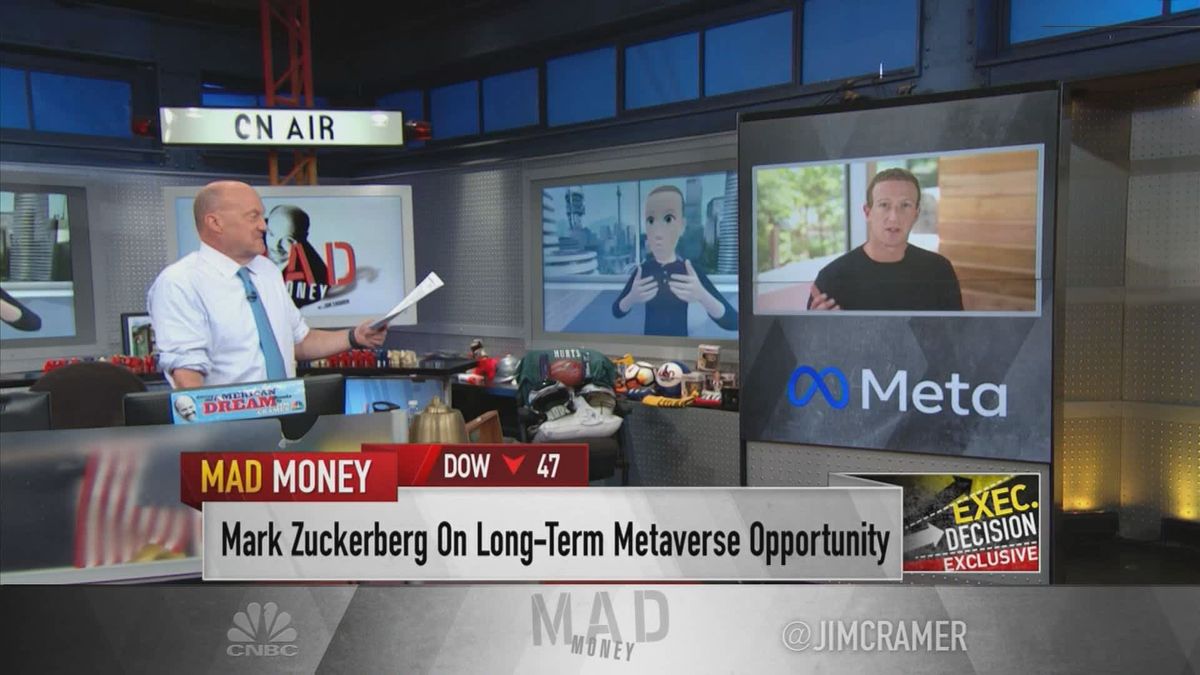 Meta's WhatsApp is chasing big businesses in effort to finally capitalize on app's popularity 1 Metaverse investments — Jim Cramer's interview with Meta CEO Mark Zuckerberg