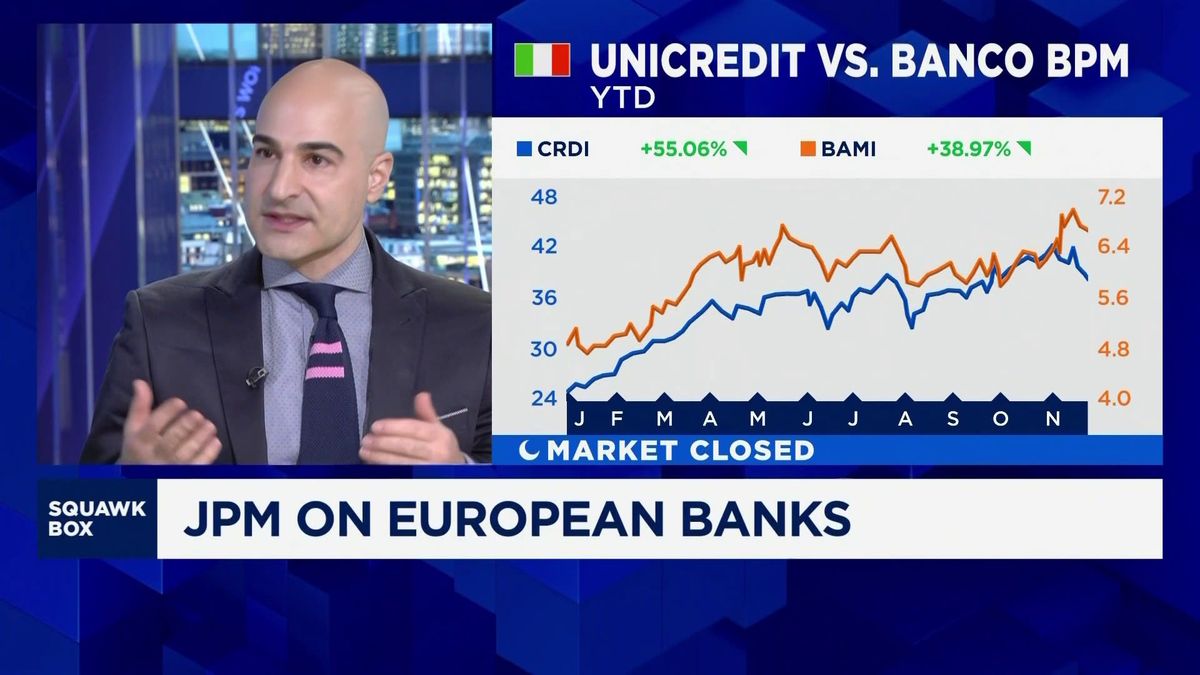UniCredit offers to buy rival Italian lender Banco BPM for $10.5 billion 1 JP Morgan: UniCredit's Orcel 'hedging himself a bit' on Banco BPM, Commerzbank bids