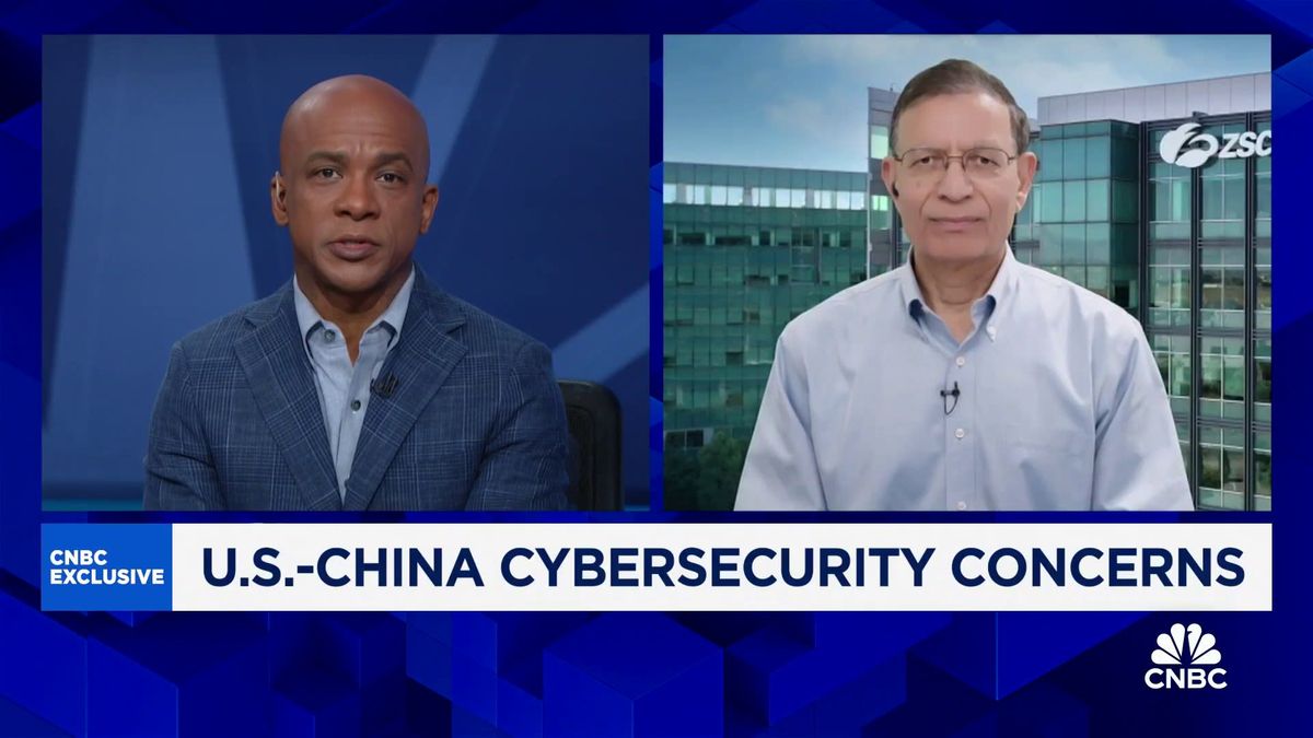 Zscaler jumps 8% on strong results fueled by AI growth 1 Zscaler CEO Jay Chaudhry weighs in on China hacking the U.S. Treasury