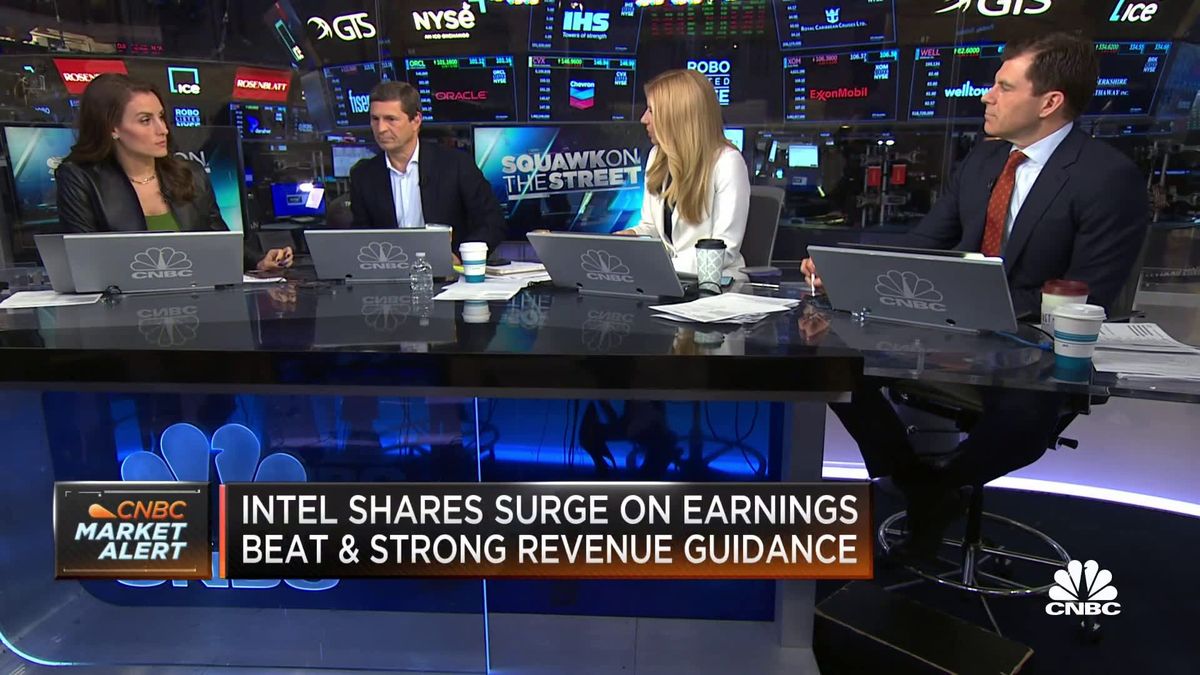 Intel closes up 9% after earnings beat shows progress toward $3 billion in cost savings 1 Intel shares surge on earnings beat and strong revenue guidance