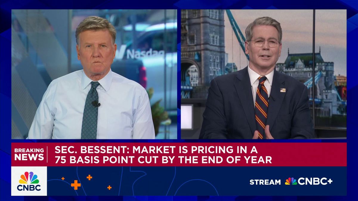 Huawei touts 'world’s most powerful' AI chip cluster as Nvidia's China challenges mount 1 Watch CNBC's full interview with Treasury Secretary Scott Bessent