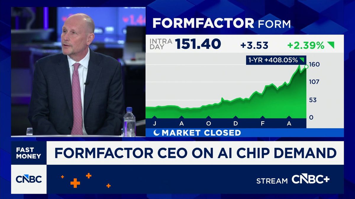 Qualcomm drops 11% as chip stocks pull back from record AI-driven rally 1 Formfactor CEO: Key indicators showing semiconductor demand will continue