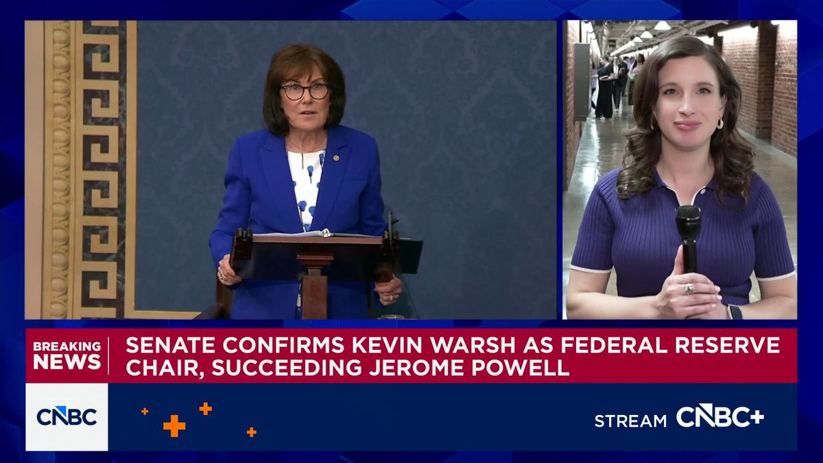 Kevin Warsh wins Senate confirmation as the next Federal Reserve chair 2 Senate confirms Kevin Warsh as Federal Reserve chair