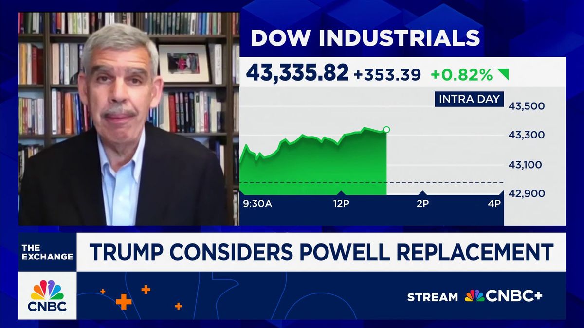 Trump's war against the Powell Fed has taken another political turn 1 Allianz's Mohamed El-Erian weighs the economic impact on Trump replacing Fed Chair Powell