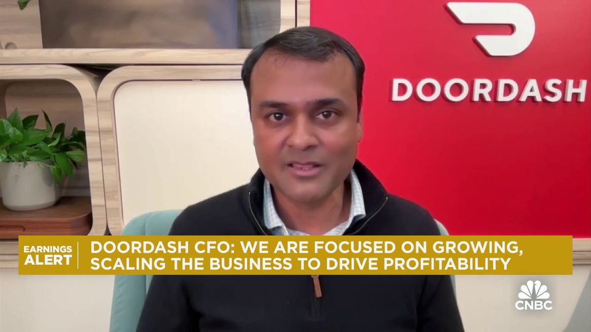 DoorDash CEO Tony Xu is taking on the role of industry consolidator in food delivery 1 DoorDash CFO: We are focused on scaling the business to drive profitability