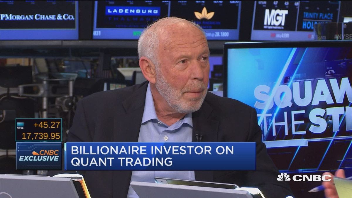 Jim Simons, billionaire quantitative investing pioneer who generated eye-popping returns, dies at 86 1 Math PhDs running the markets