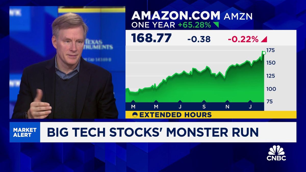 Microsoft's AI growth is helping its cloud business weaken Amazon's lead 2 Amazon has the most 'juice' to the upside among Big Tech stocks, says Evercore ISI's Mark Mahaney