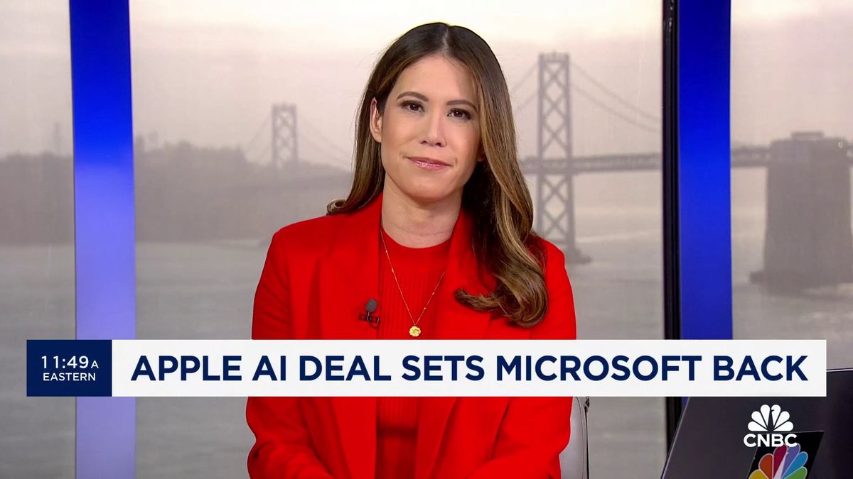 OpenAI co-founder Ilya Sutskever announces his new AI startup, Safe Superintelligence 1 Apple-OpenAI deal sets Microsoft back