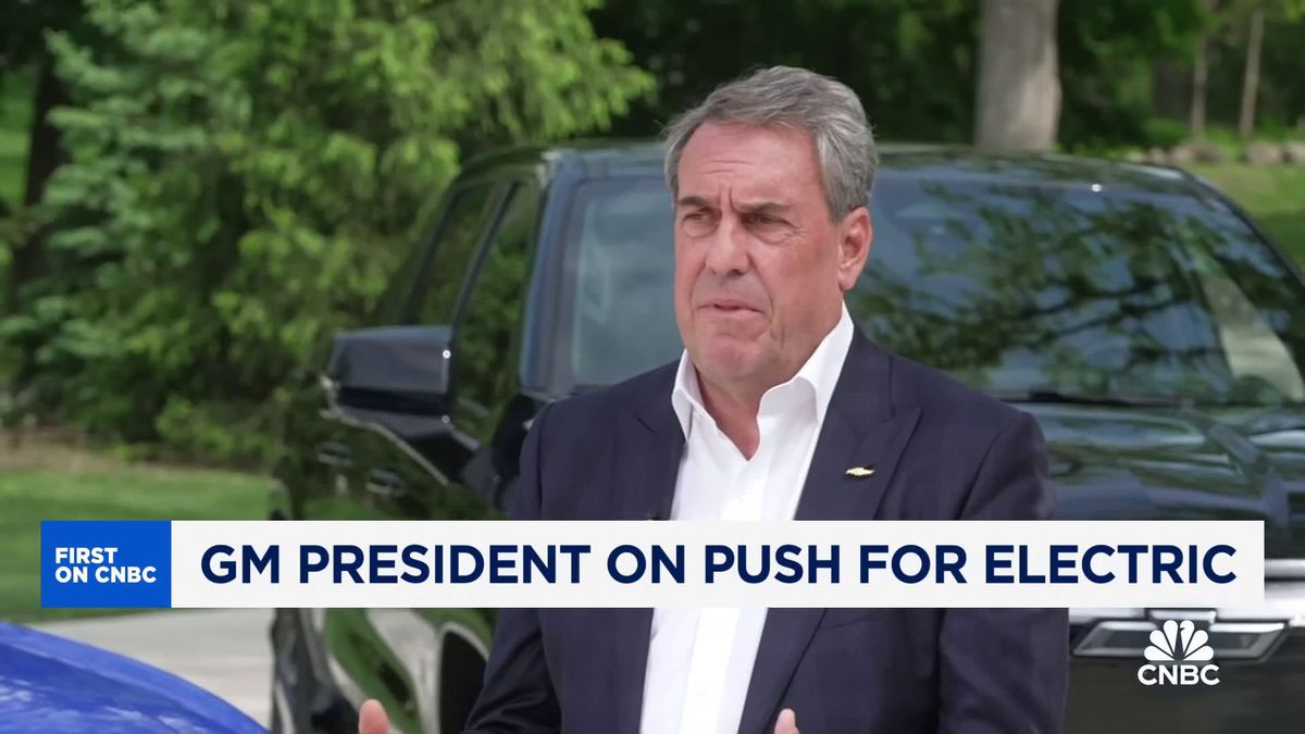 GM all-electric Chevy Equinox goes on sale as the latest test for EV production and demand 1 Watch CNBC's full interview with GM President Mark Reuss