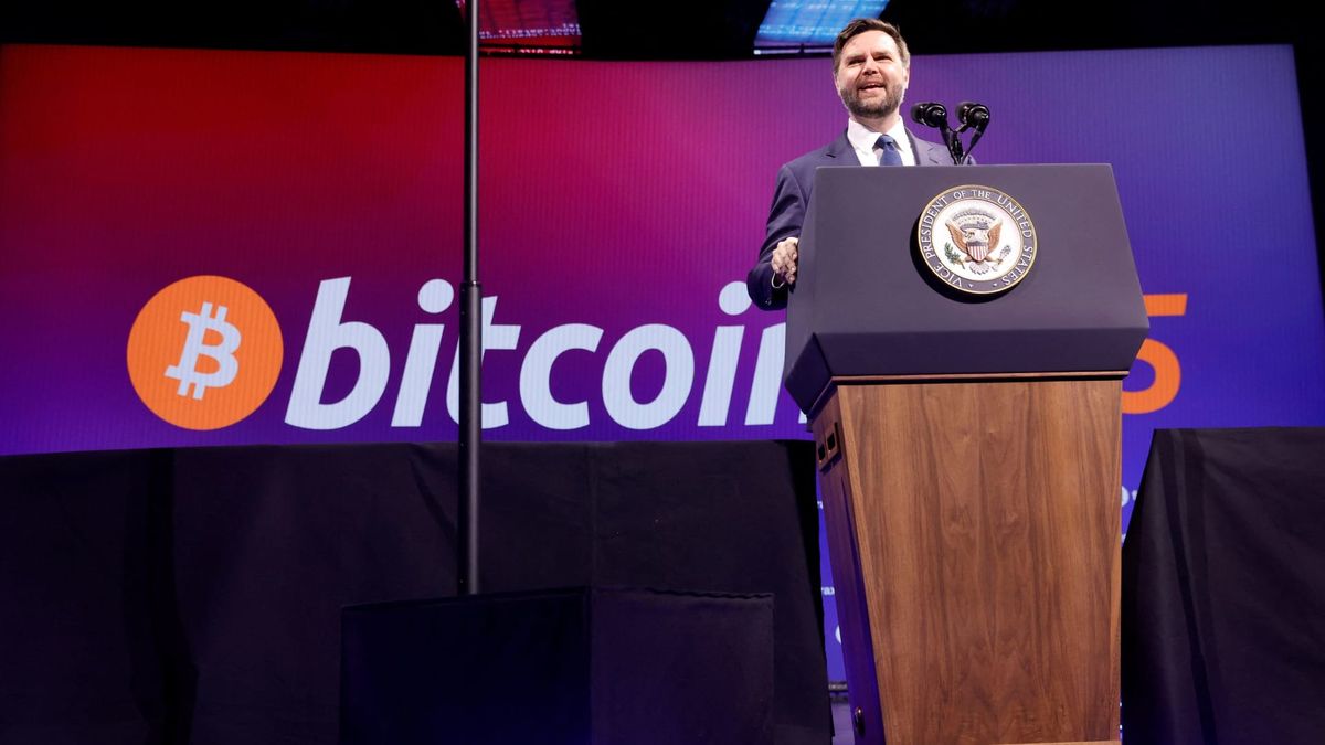 JD Vance tells bitcoin conference that stablecoins don’t threaten the dollar