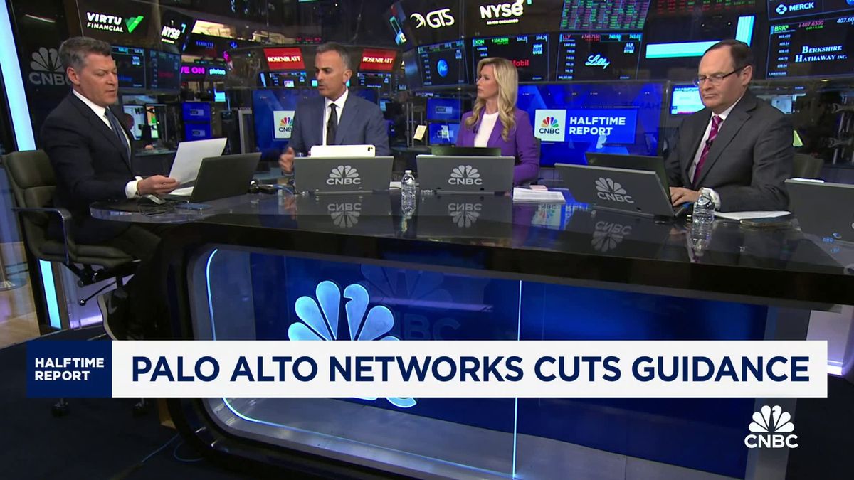 Palo Alto Networks shares drop most since 2012 IPO 1 Chart of the Day: Palo Alto Networks