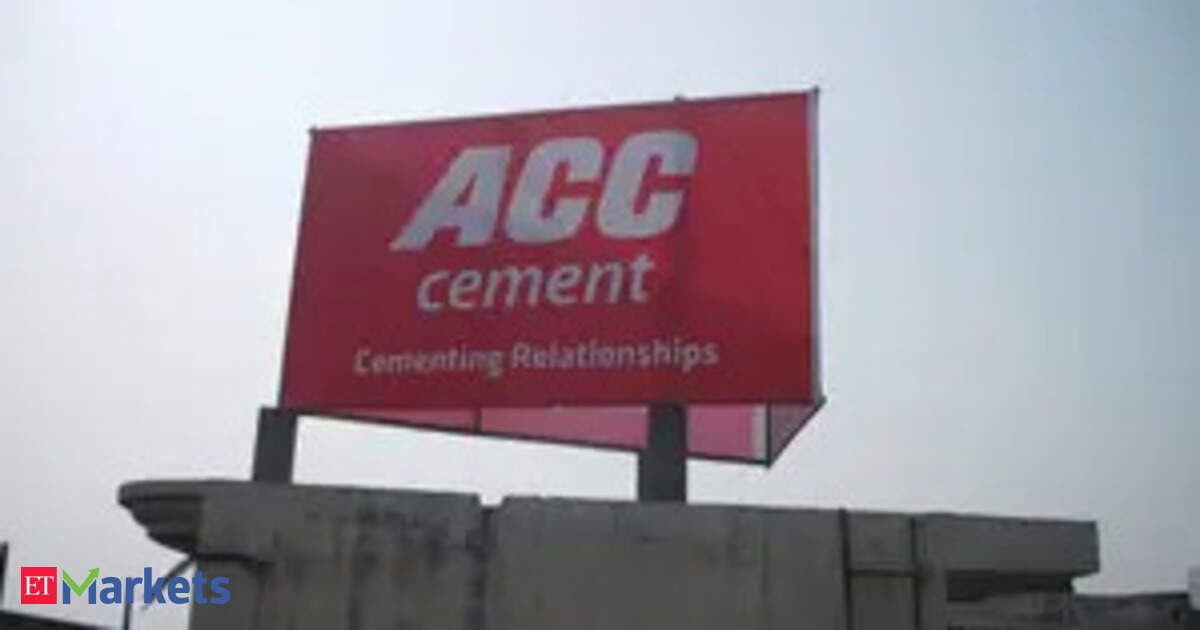 ACC Q1 profit rises 4% YoY to Rs 375 crore, misses estimates; demand outlook strong
