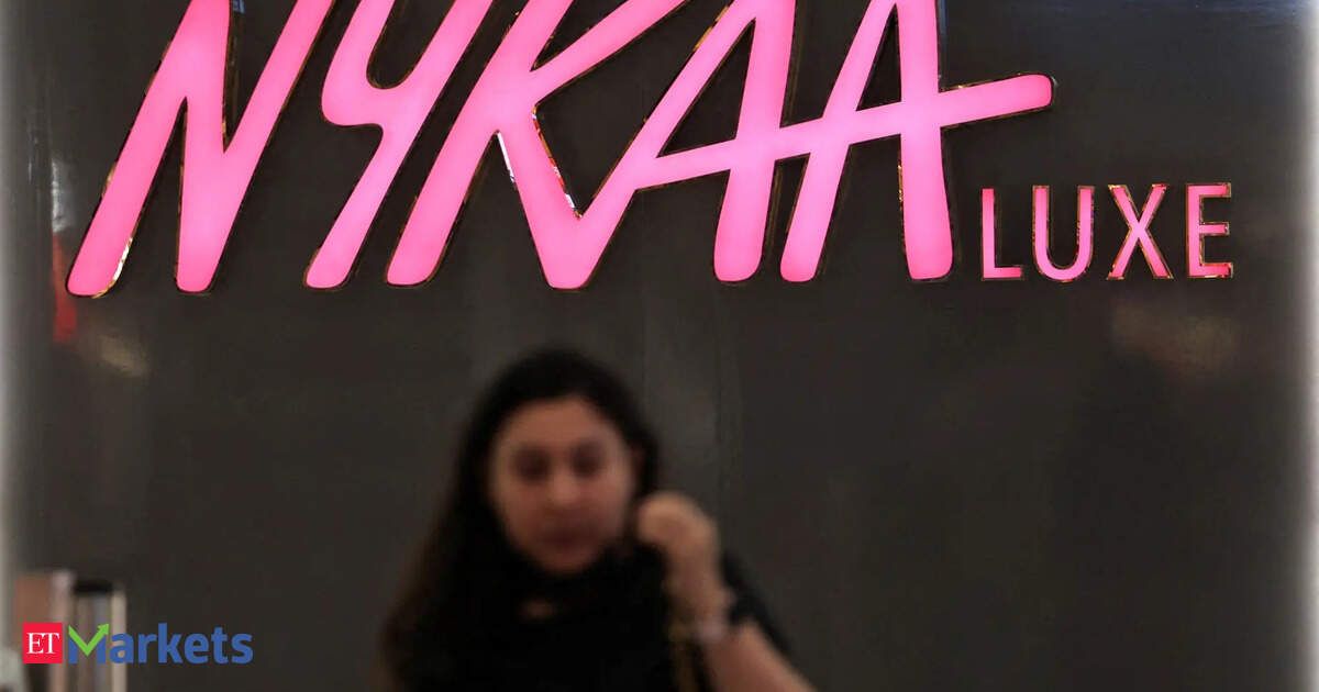 Nykaa shares rally 5% as brokerages turn more bullish post Q1 results. Should you buy, sell or hold? Nykaa shares rally 5% as brokerages turn more bullish post Q1 results. Should you buy, sell or hold?