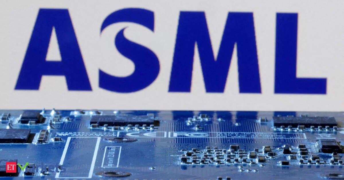 Chipmaker ASML shares fall 15% after forecast cut in Q3 earnings published early due to technical error