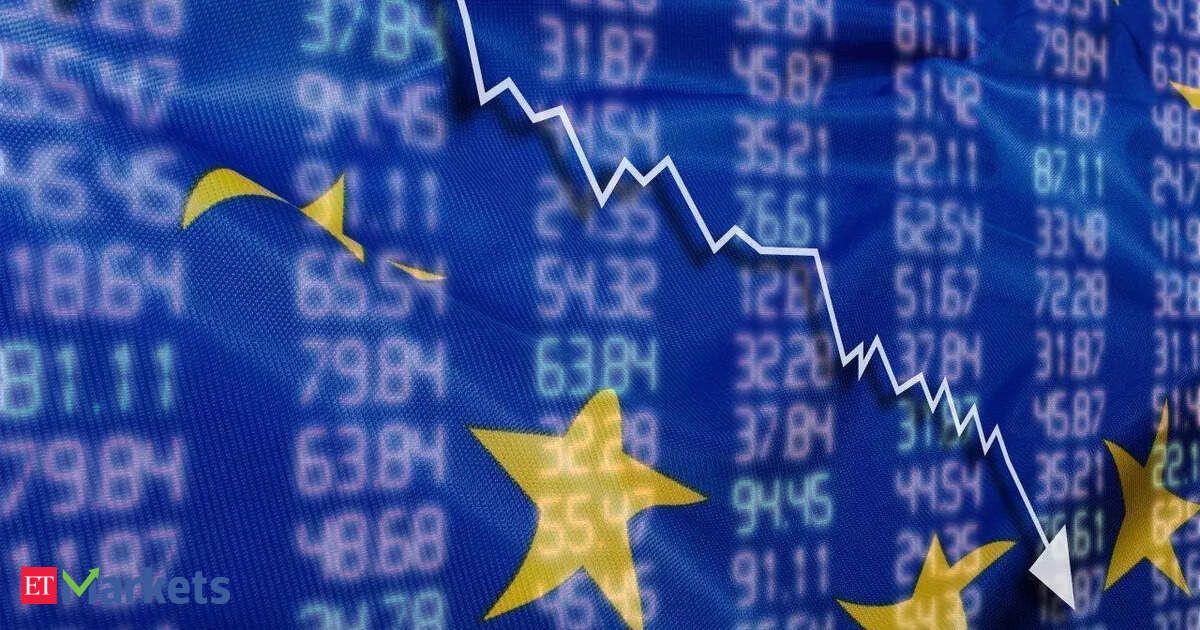 European shares fall as US rate cut expectations wane