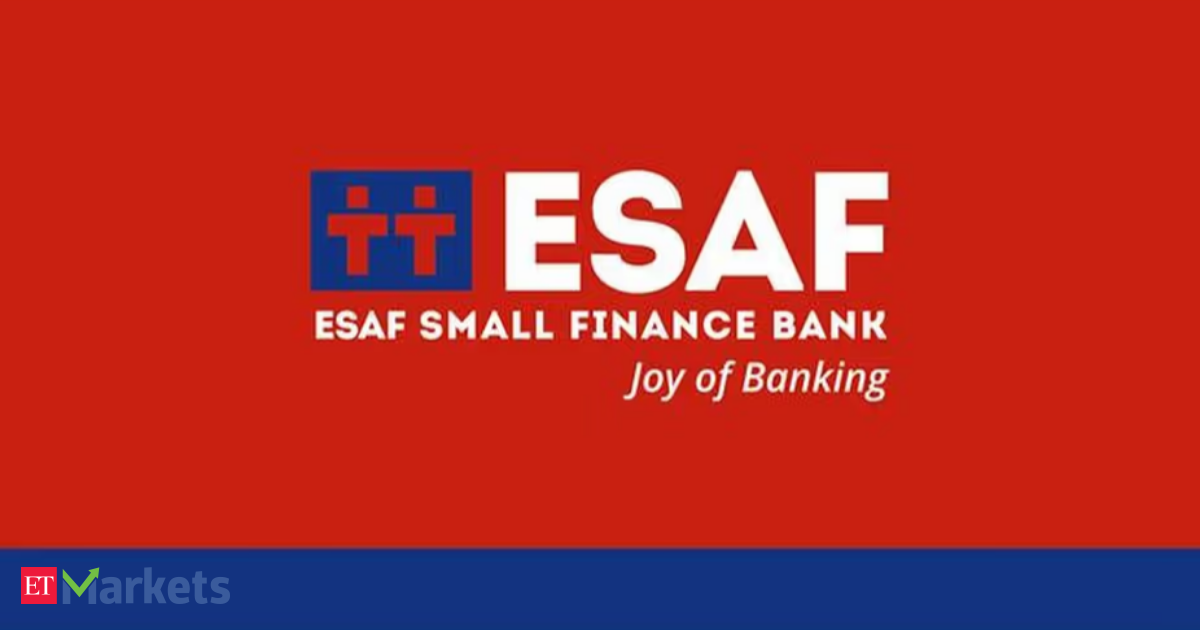 ESAF Small Finance Bank Q1 Results: PAT falls 52% to Rs 63 crore