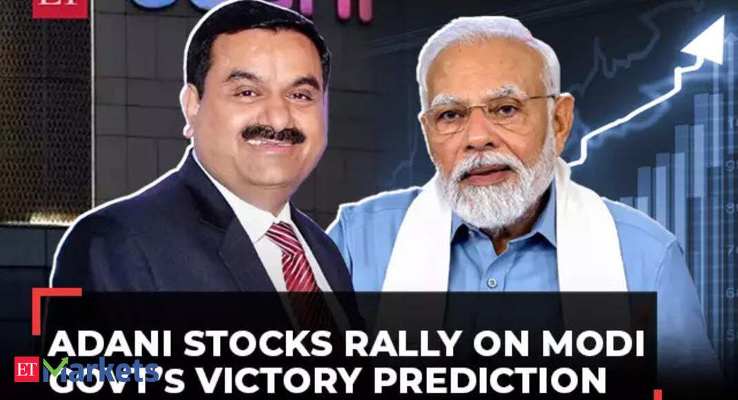 Adani vs Modi 3.0: Exit poll acts as a boon for conglomerate, stocks rise up to 16% Adani vs Modi 3.0: Exit poll acts as a boon for conglomerate, stocks rise up to 16%