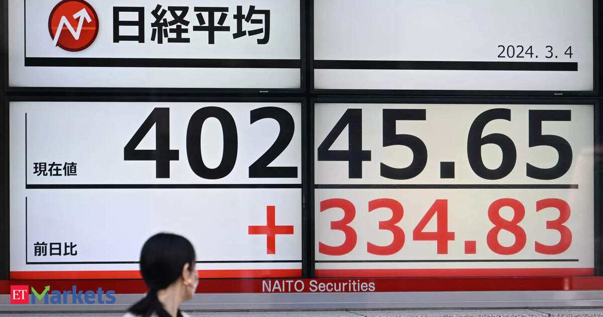 Japan’s Nikkei breaches 40,000 level for first time on tech boost Japan’s Nikkei breaches 40,000 level for first time on tech boost