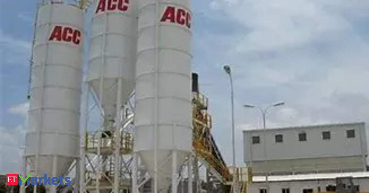 ACC’s profit doubles on year aided by volume growth, govt grant