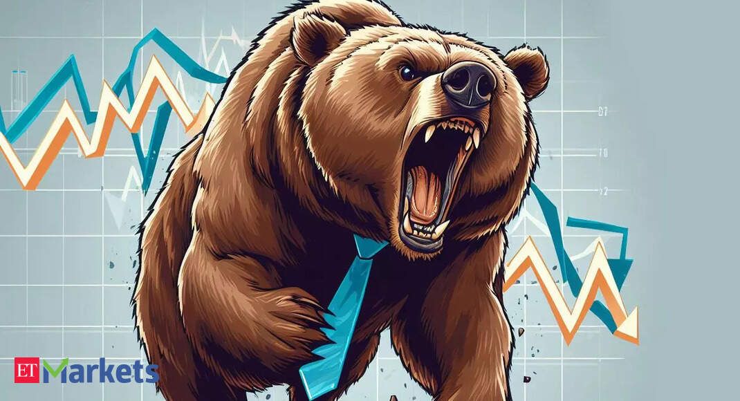These 4 stocks close crossing below VWAP – Bearish Signs – The Economic Times