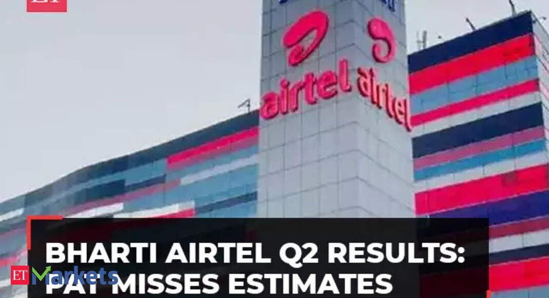 Bharti Airtel Q2 Results: PAT falls 37% YoY to Rs 1,341 cr; misses estimates