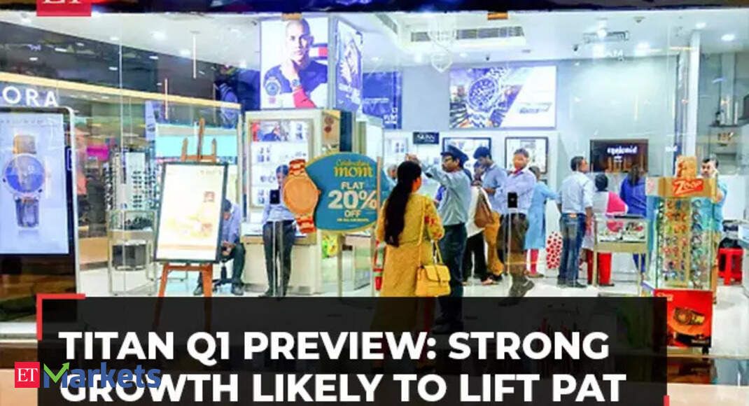 Titan Q1 Preview: Strong growth across segments likely to lift PAT by 17% YoY