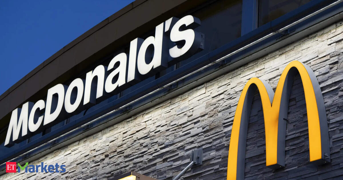 McDonald’s shares up 5% as international markets prop up sales growth even as US lags