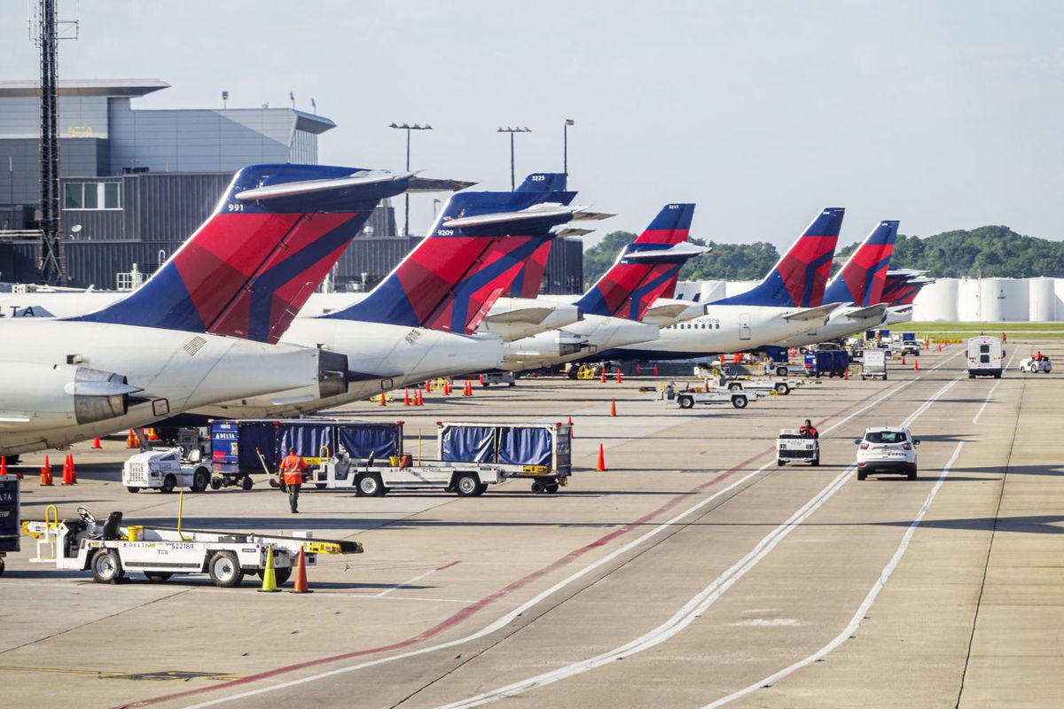 Pilot arrested in Scotland after allegedly showing up drunk to New York-bound flight 1 097d1298 230620 delta airlines mn 1100 b7aaf9