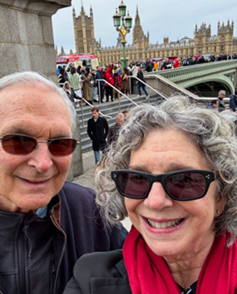 Election anxiety is scrambling Americans’ travel plans 2 Olivia MacLeod Dwinell, 64, and her husband Ross, 74.