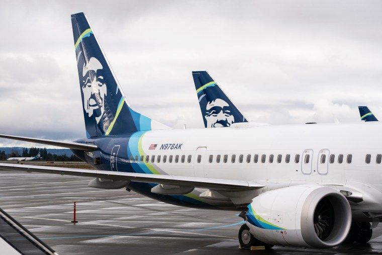 Hundreds of Alaska Airlines, United flights remain canceled Monday after Boeing 737 Max 9 groundings 1 Alaska Air Grounds Boeing 737 Max-9 Fleet After Midair Blowout