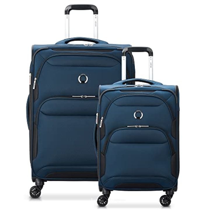 51+ top travel accessories on sale for Cyber Monday 7 Delsey Paris Sky Max 2.0 Softside Expandable Luggage Set