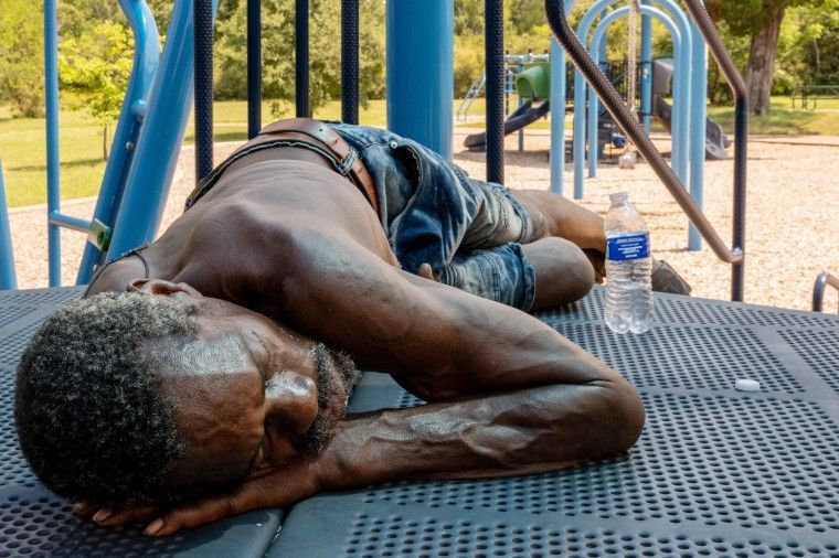 Over 1,000 flights canceled as severe weather slams East Coast 3 Image: Texas Copes With Extended Heat Wave And Stifling Humidity