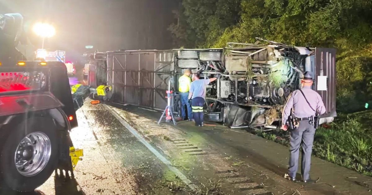 At least 3 dead after bus and vehicle collide on PA interstate