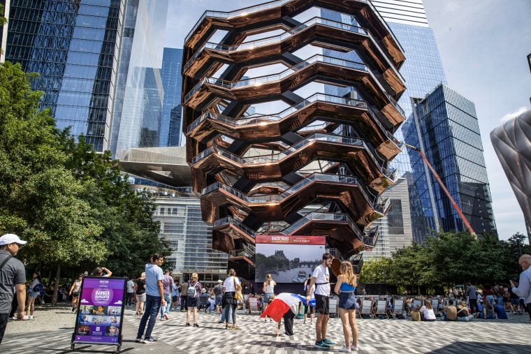 The Vessel, popular Manhattan tourist site, reopens with new safety features after suicides 1 The Vessel in the Hudson Yards