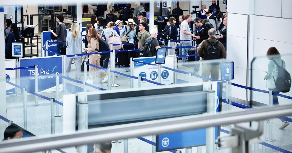 Fewer people are flying out of Newark airport than at this time last year