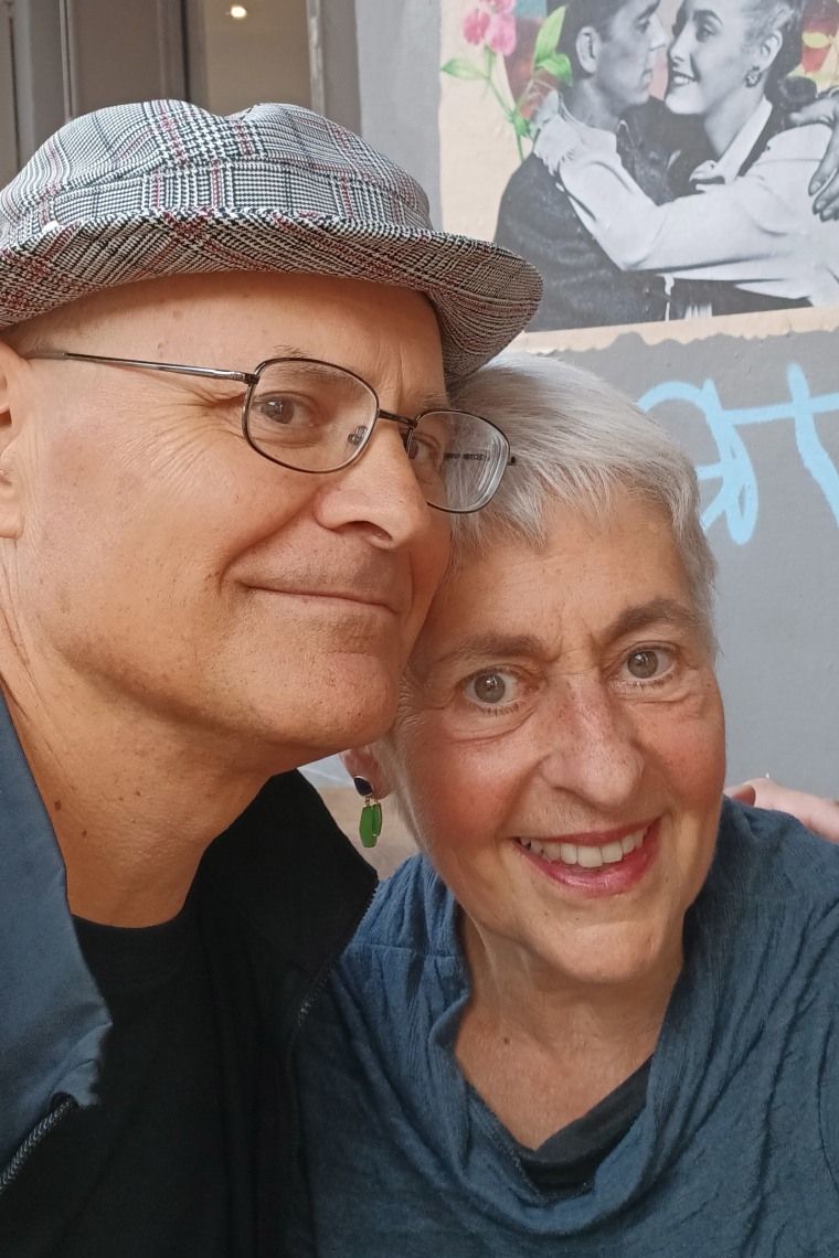 Andy and Cathy Raines on vacation.