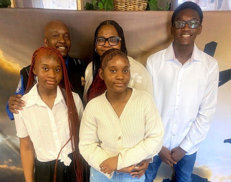 TSA worker says his family is paying the price for his working without pay 1 Anthony Riley is a 58-year-old married father of three.
