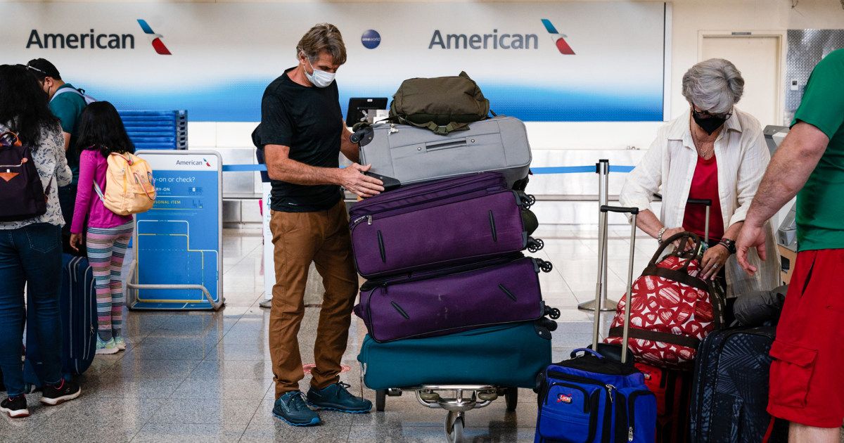 American Airlines raises bag fee by  for luggage checked at the airport