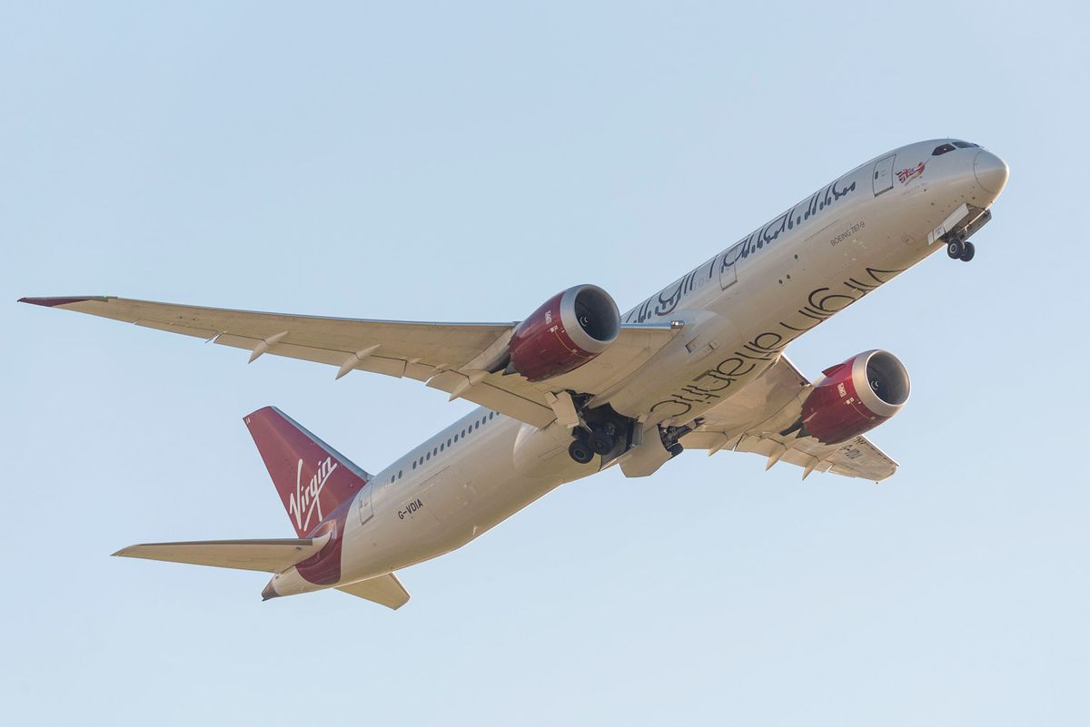 First long-haul flight fully powered by sustainable aviation fuel takes off 1 e8e9a20b 231128 virgin atlantic sustainable fuel ONETIMEUSE mn 0835 bb57fb