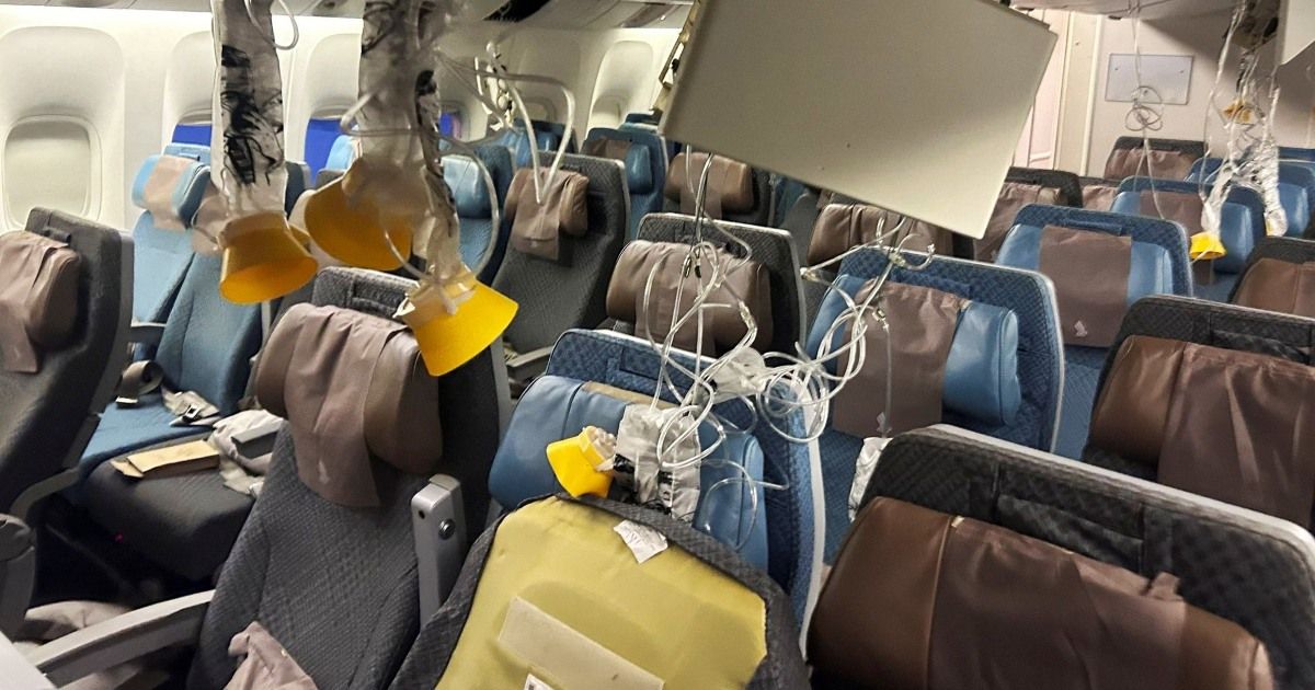 At least one dead and 30 injured after ‘severe turbulence’ hits flight from London to Singapore