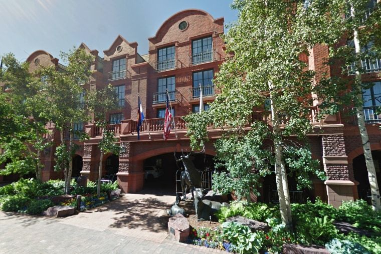 Bear on lam after raiding kitchen and attacking guard at Aspen resort 1 The St. Regis Aspen Resort in Aspen, Colo.