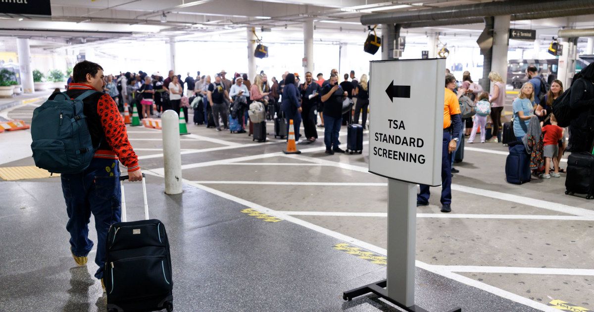 TSA worker says his family is paying the price for his working without pay