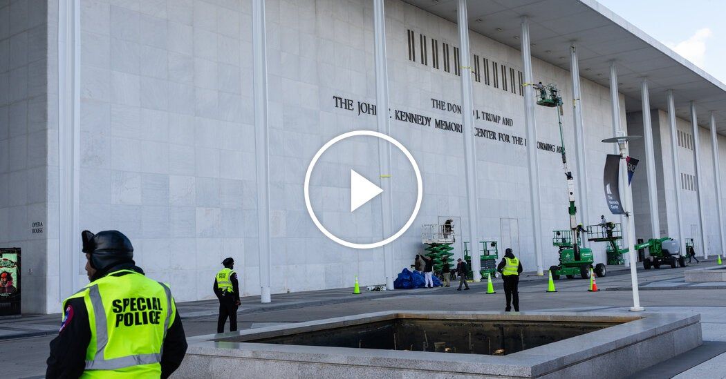 Video: Trump Says Kennedy Center to Close for 2-Year Renovation