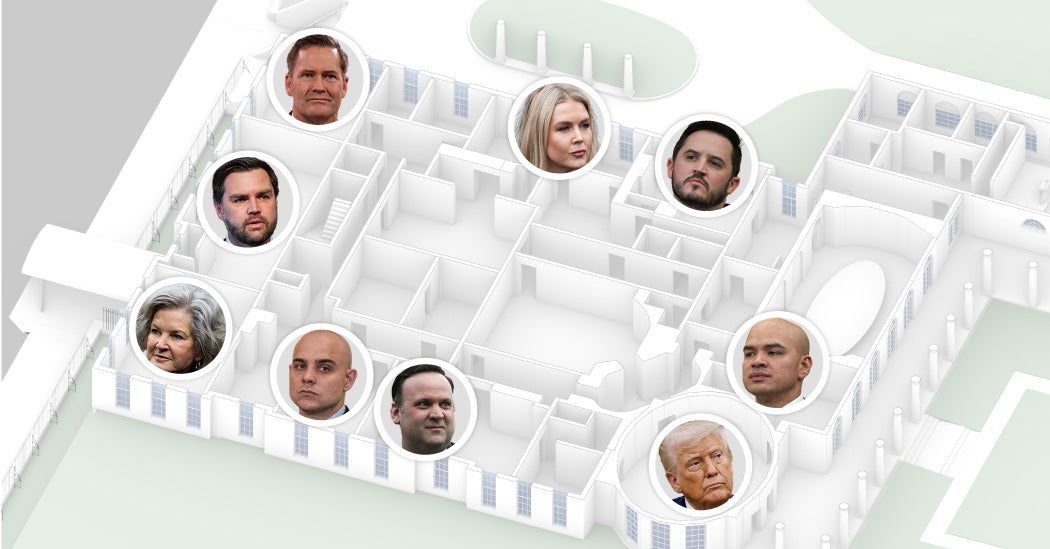 White House West Wing Office Map: Who Sits Closest to Trump?
