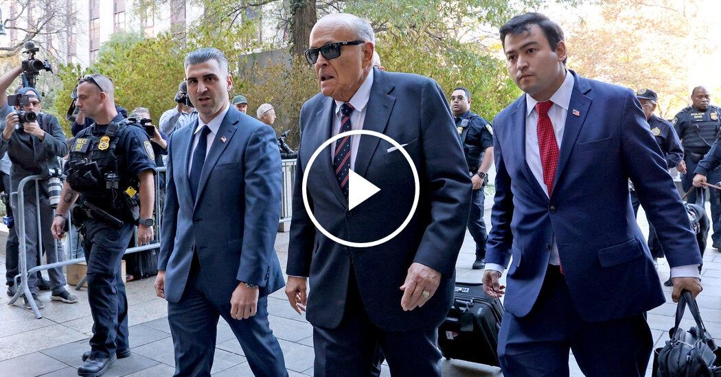 Video: Giuliani Speaks After Missing Court Deadline for 8 Million Payment