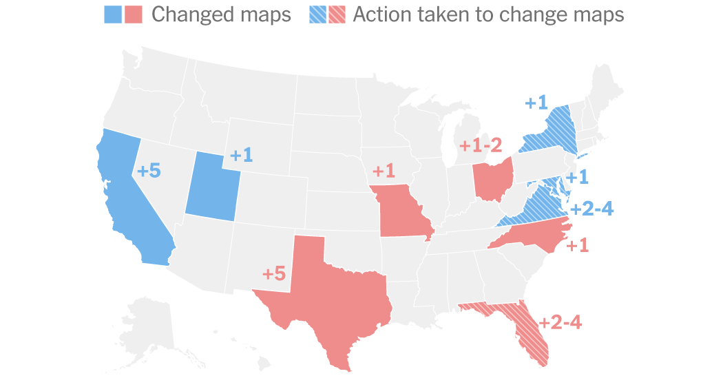 Tracking the Battle to Reshape Congress for the Midterms