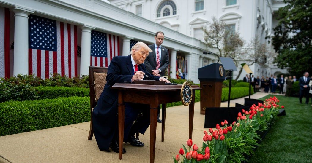 Trump’s Tariffs Are Latest Sign of His Second-Term Appetite for Risk